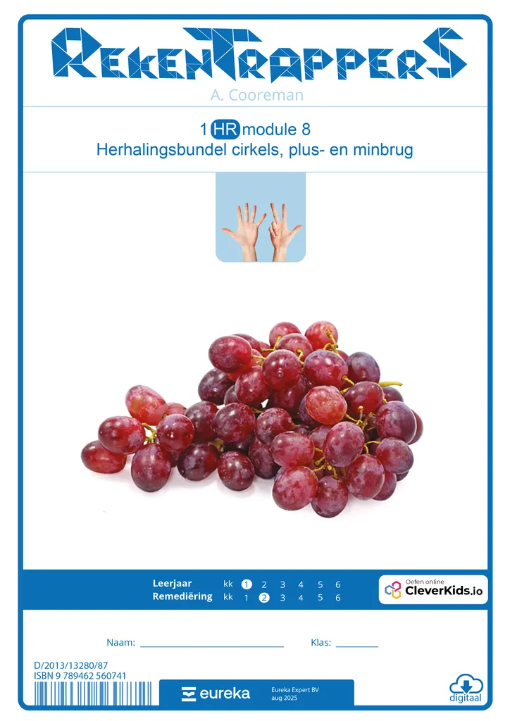 RekenTrapperS 1 HR mod 8 Basis | Herhalingsbundel cirkels, plus- en minbrug