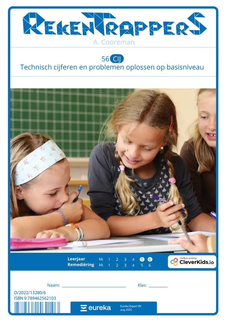 RekenTrapperS 56 CIJ | Technisch cijferen en problemen oplossen op basisniveau