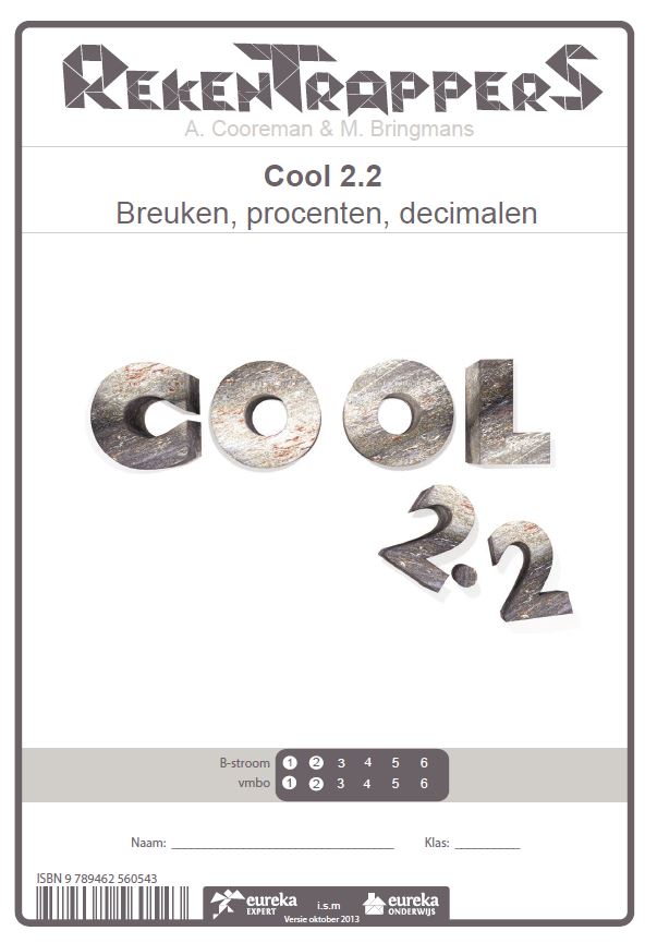 RekenTrapperS Cool 2.2 Breuken, procenten en decimalen