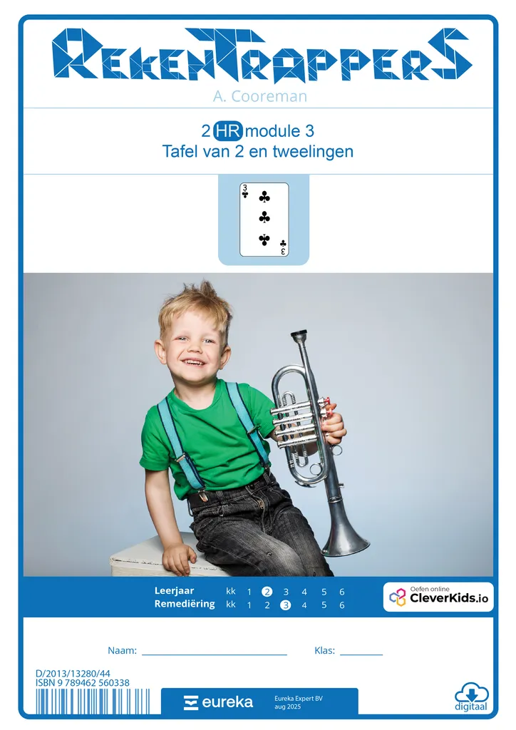RekenTrapperS 2 HR mod 3 | Tafel van 2 en tweelingen
