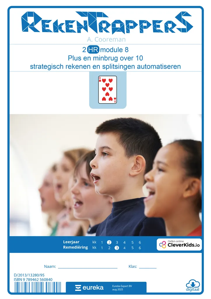 RekenTrapperS 2 HR mod 8 | Plus en minbrug over 10. Strategisch rekenen en splitsingen automatiseren